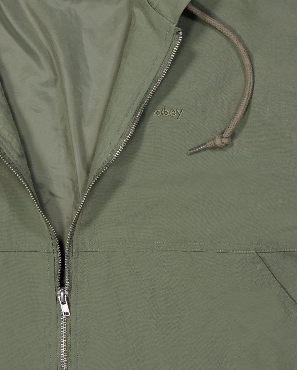 Chaqueta Obey Lula Boxi Verde Mujer 221800443-SAG