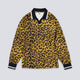 Chaqueta Obey Polo Collar Sports Leopardo Unisex