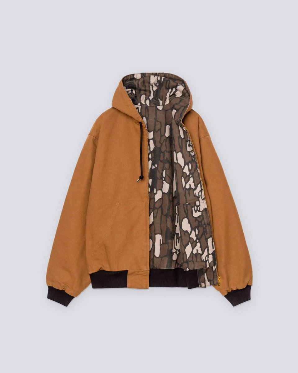 Chaqueta Reversible Carhartt WIP Active OG 50th Anniversary Marrón Hombre I036412-3GK02