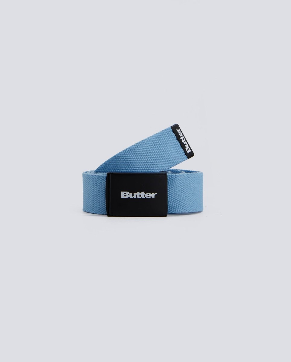 Cinturón Butter Goods Logo Woven Azul Unisex BGQ1261030BLUE