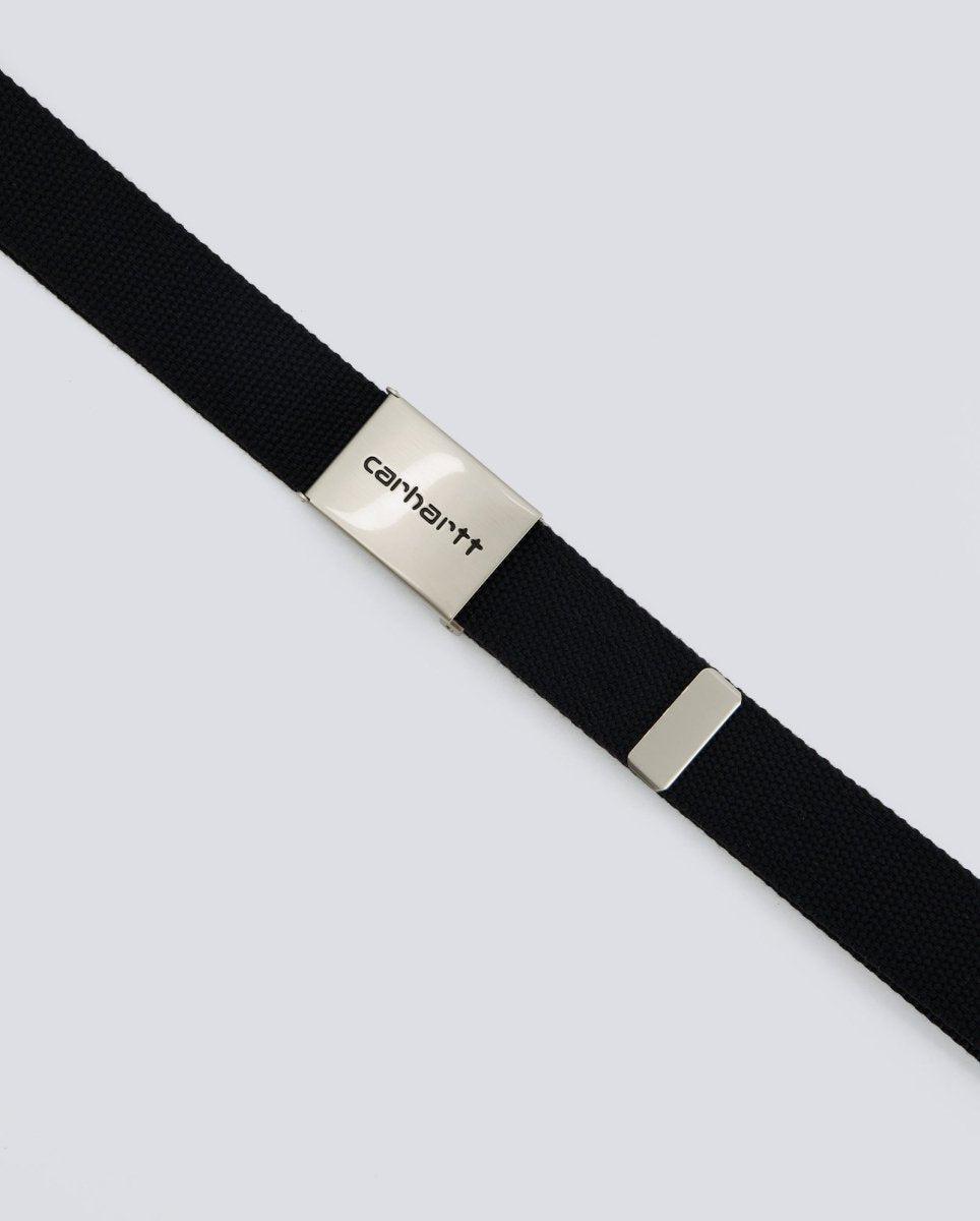 Cinturón Carhartt Wip Clip Belt Negro Unisex I019176-89XX