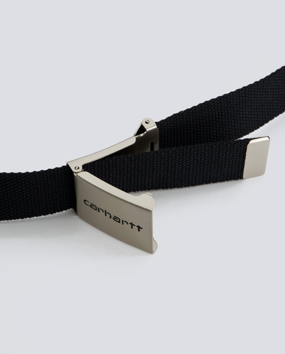 Cinturón Carhartt Wip Clip Belt Negro Unisex I019176-89XX