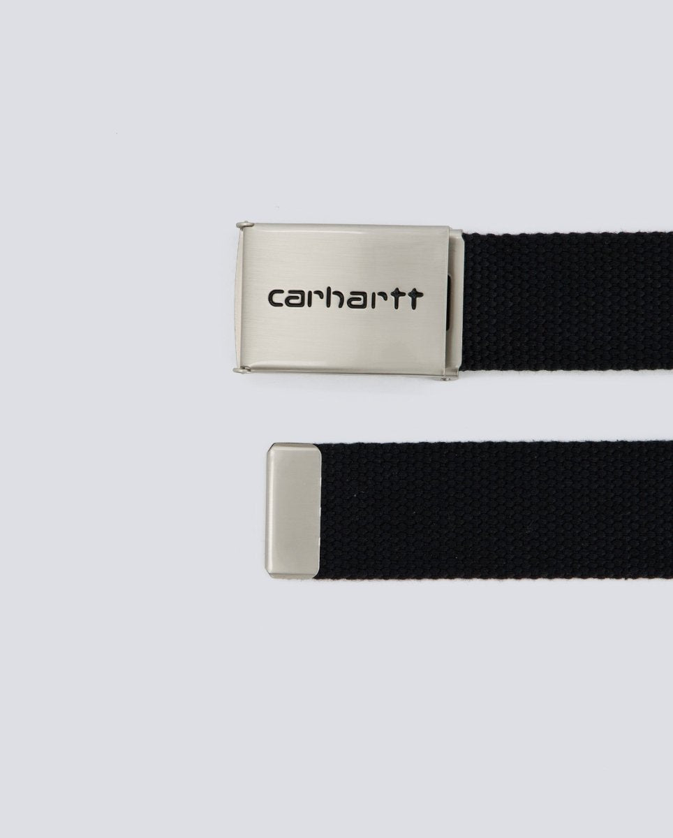 Cinturón Carhartt Wip Clip Belt Negro Unisex I019176-89XX