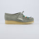 Clarks Wallabee Sage Suede Gris Clarito Mujer