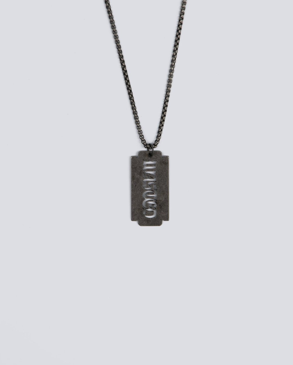 Colgante Wasted Paris U Sharp Necklace Gris Unisex WSTDFW25-30