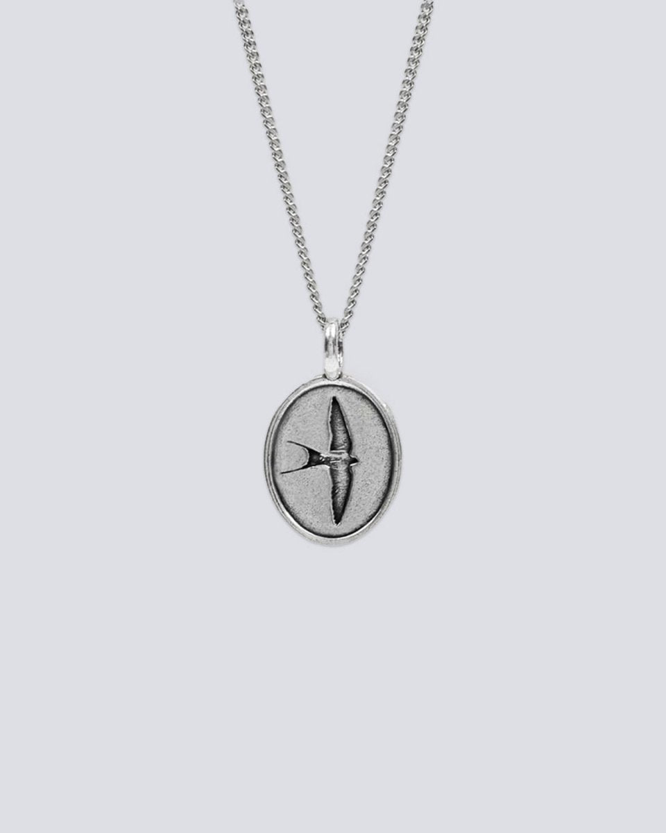 Collar Twojeys Liberty Plateado Unisex 104401001 joyas