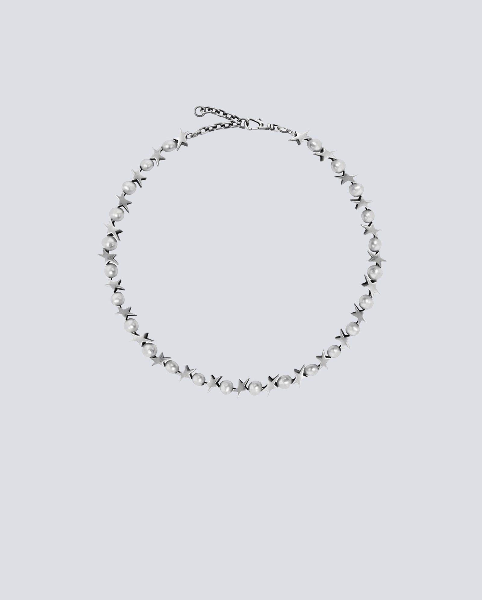 Collar Twojeys Pearls Between Icons Plateado 204705001