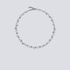 Collar Twojeys Pearls Between Icons Plateado Unisex