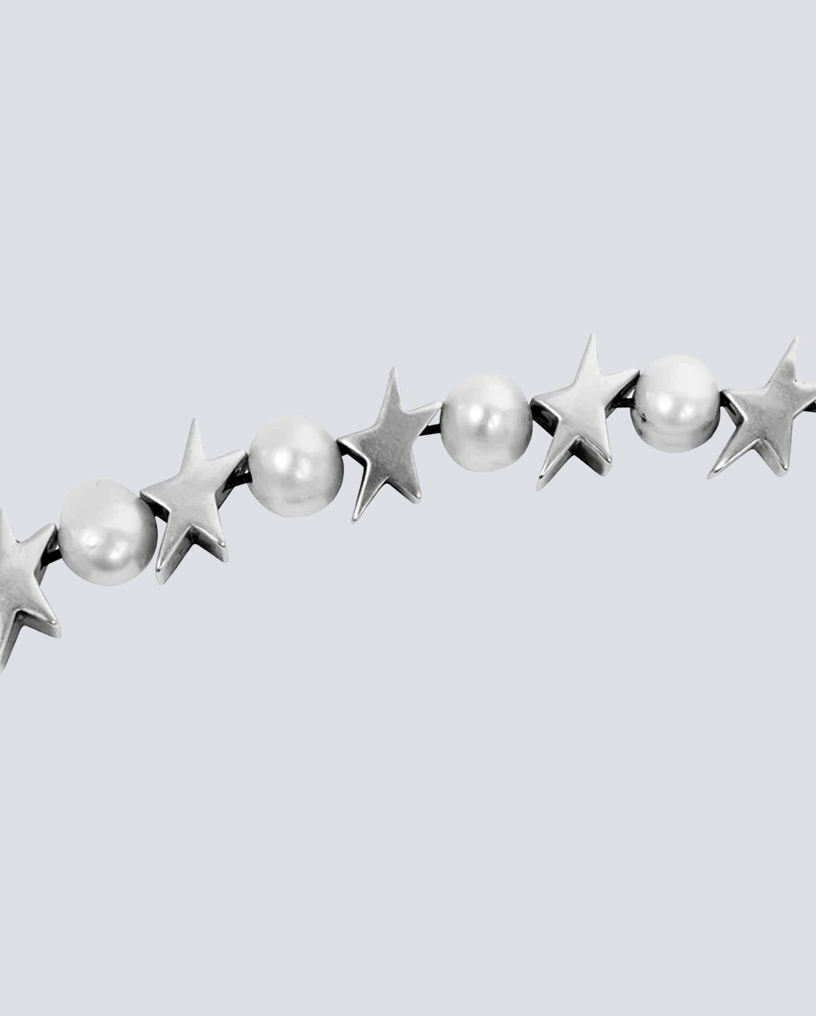 Collar Twojeys Pearls Between Icons Plateado 204705001