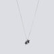 Collar Twojeys Tilted Necklace Plateado Unisex