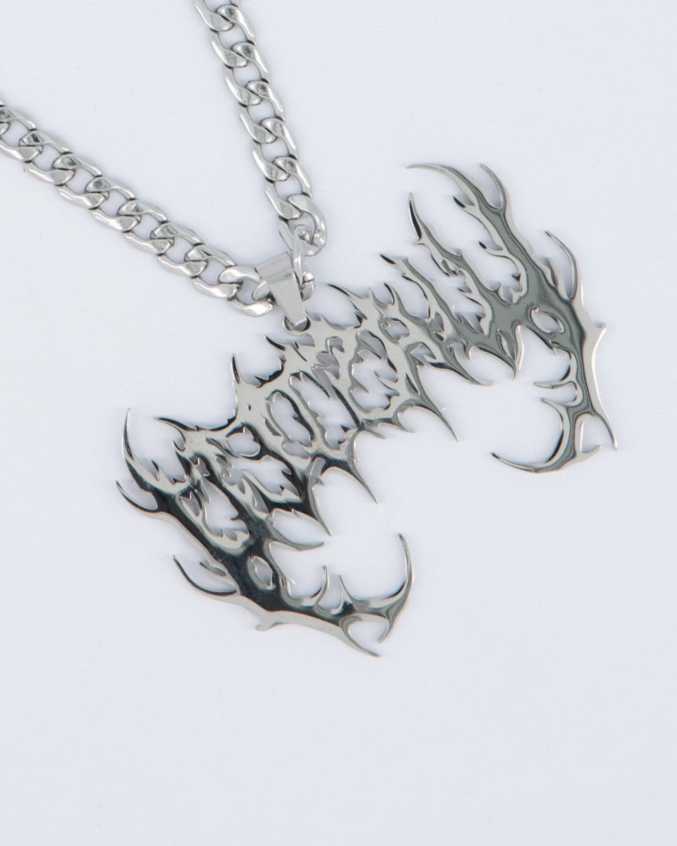 Collar Wasted Paris Dante Plateado Unisex joya