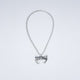 Collar Wasted Paris Dante Plateado Unisex