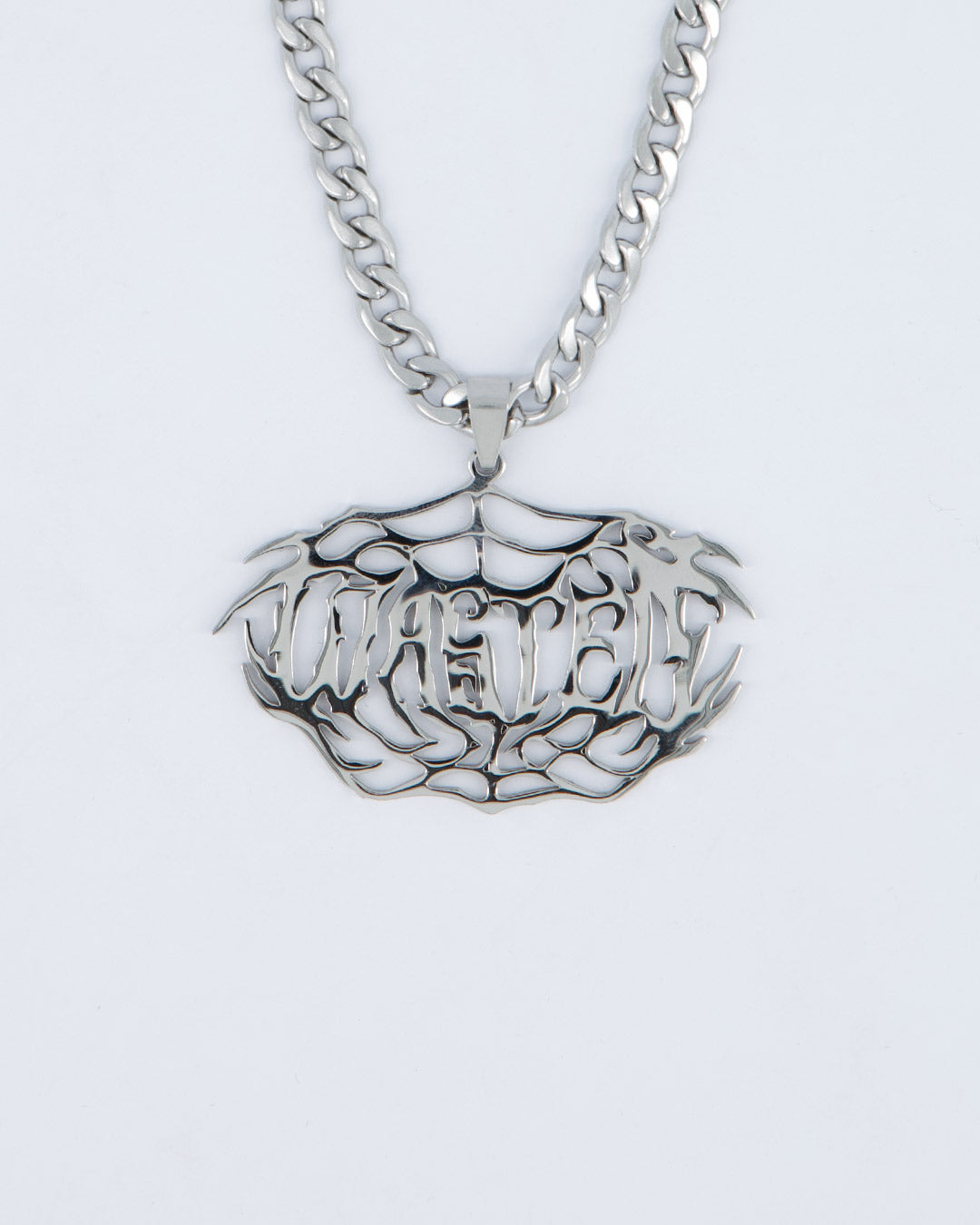Collar Wasted Paris Prey Plateado Unisex joya