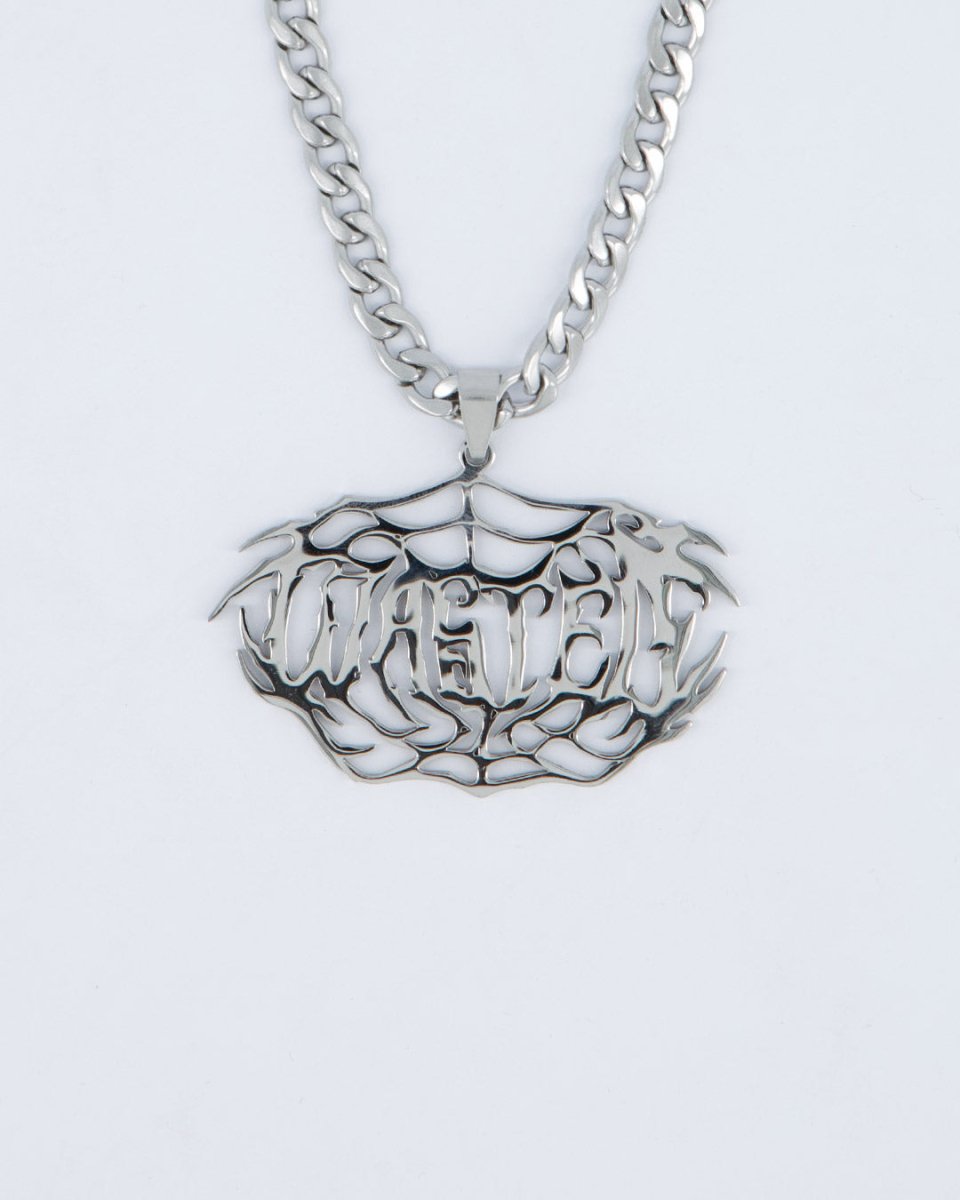 Collar Wasted Paris Prey Plateado Unisex joya