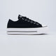 Converse Chuck Taylor All Star Lift Low Negro Mujer