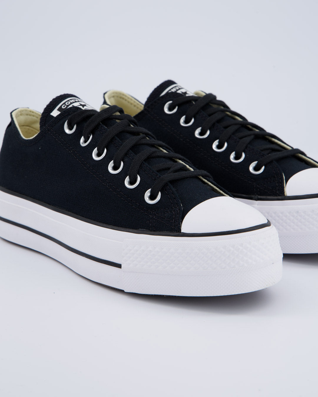 Converse Chuck Taylor All Star Lift Low Negro Mujer Zapatillas