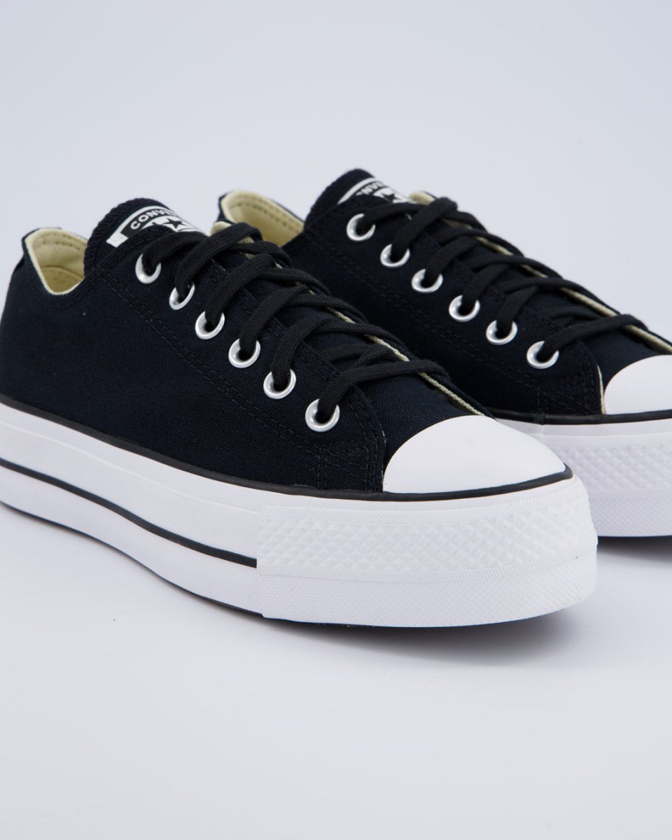 Converse Chuck Taylor All Star Lift Low Negro Mujer Zapatillas