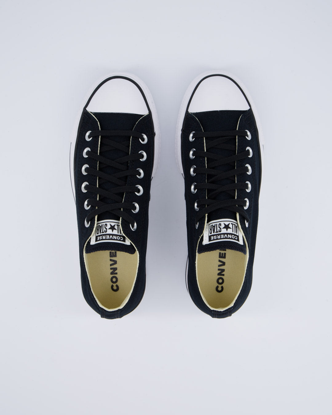 Converse Chuck Taylor All Star Lift Low Negro Mujer Zapatillas