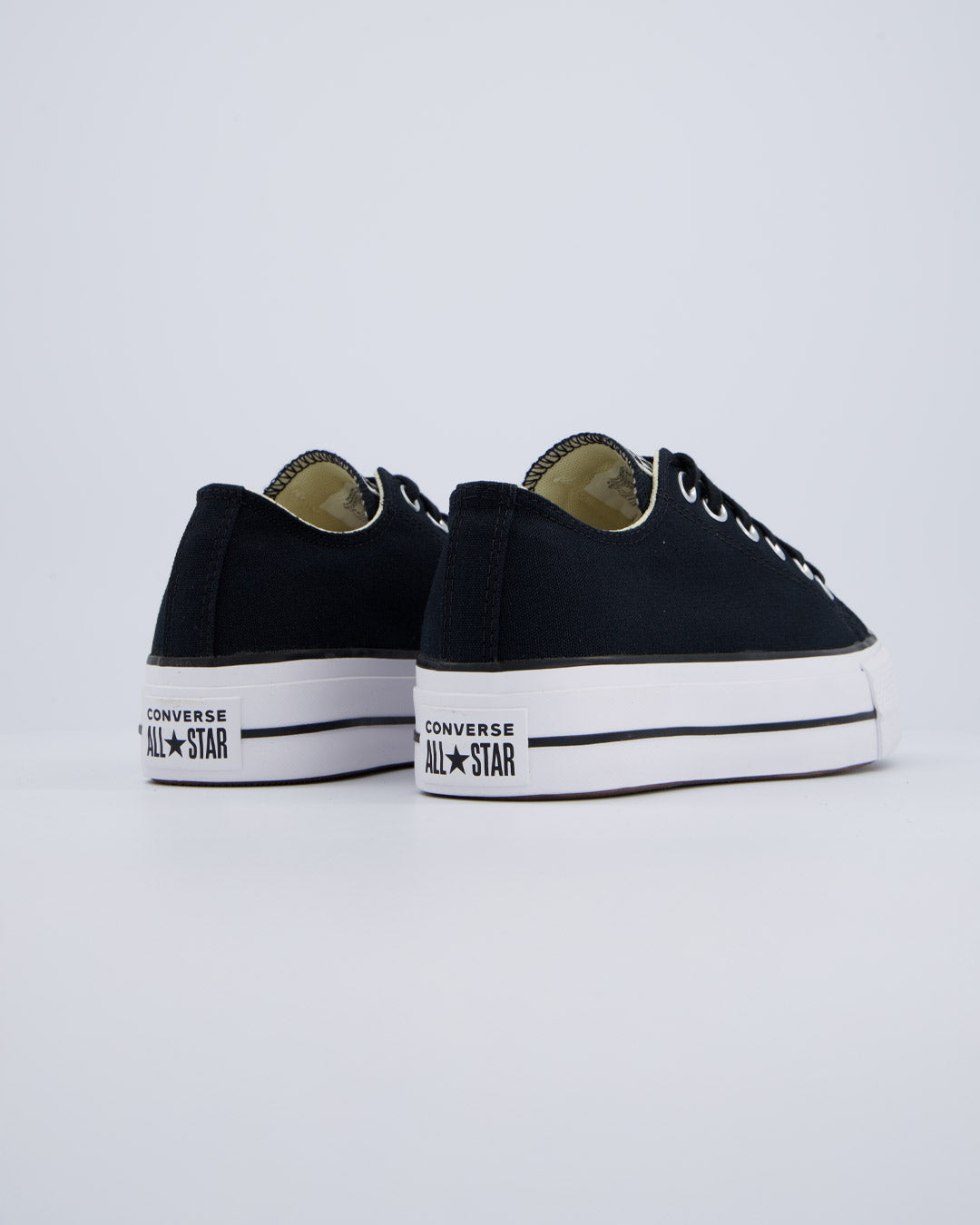 Converse Chuck Taylor All Star Lift Low Negro Mujer Zapatillas