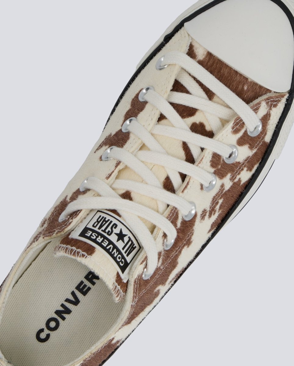 Converse Chuck Taylor Ox Cow Print Beige Mujer A18934C Zapatillas