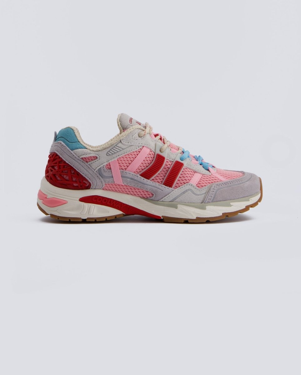 Coolway 2003 Rosa Y Rojo Mujer 2003 Zapatillas