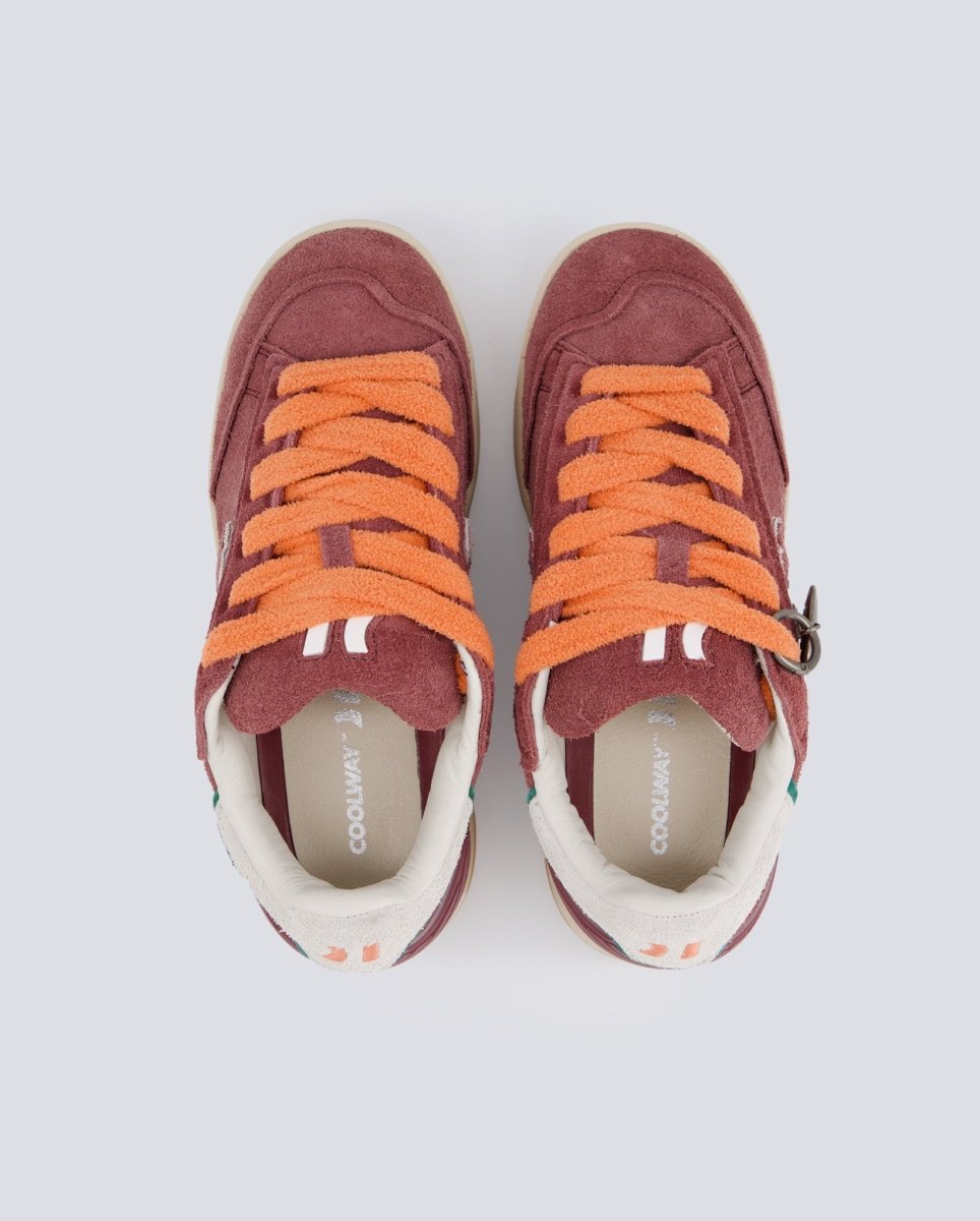 Coolway Bolk Burnt Ember Rojo Mujer zapatillas