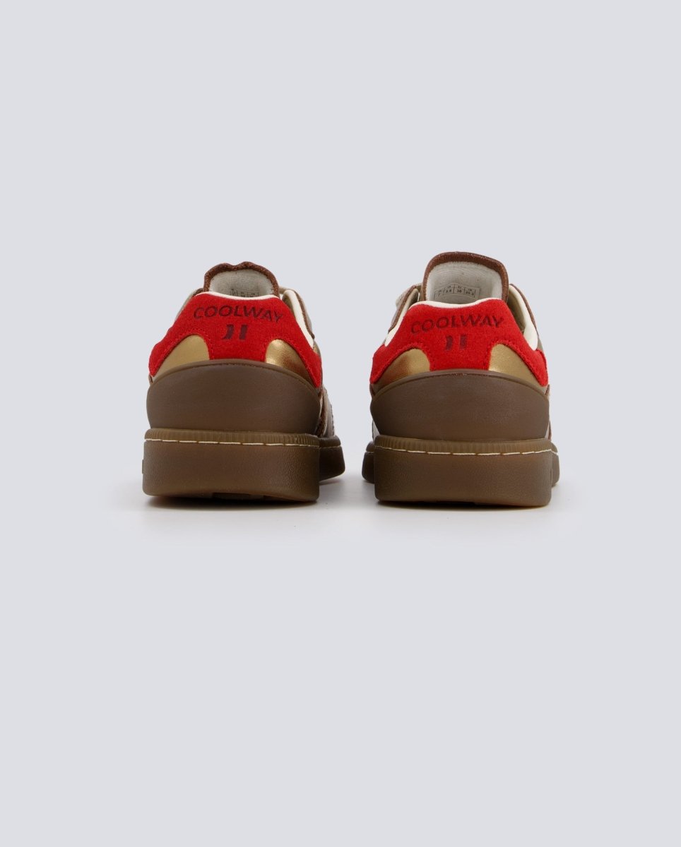 Coolway Goal Golden Rush Dorado Mujer GOAL zapatillas