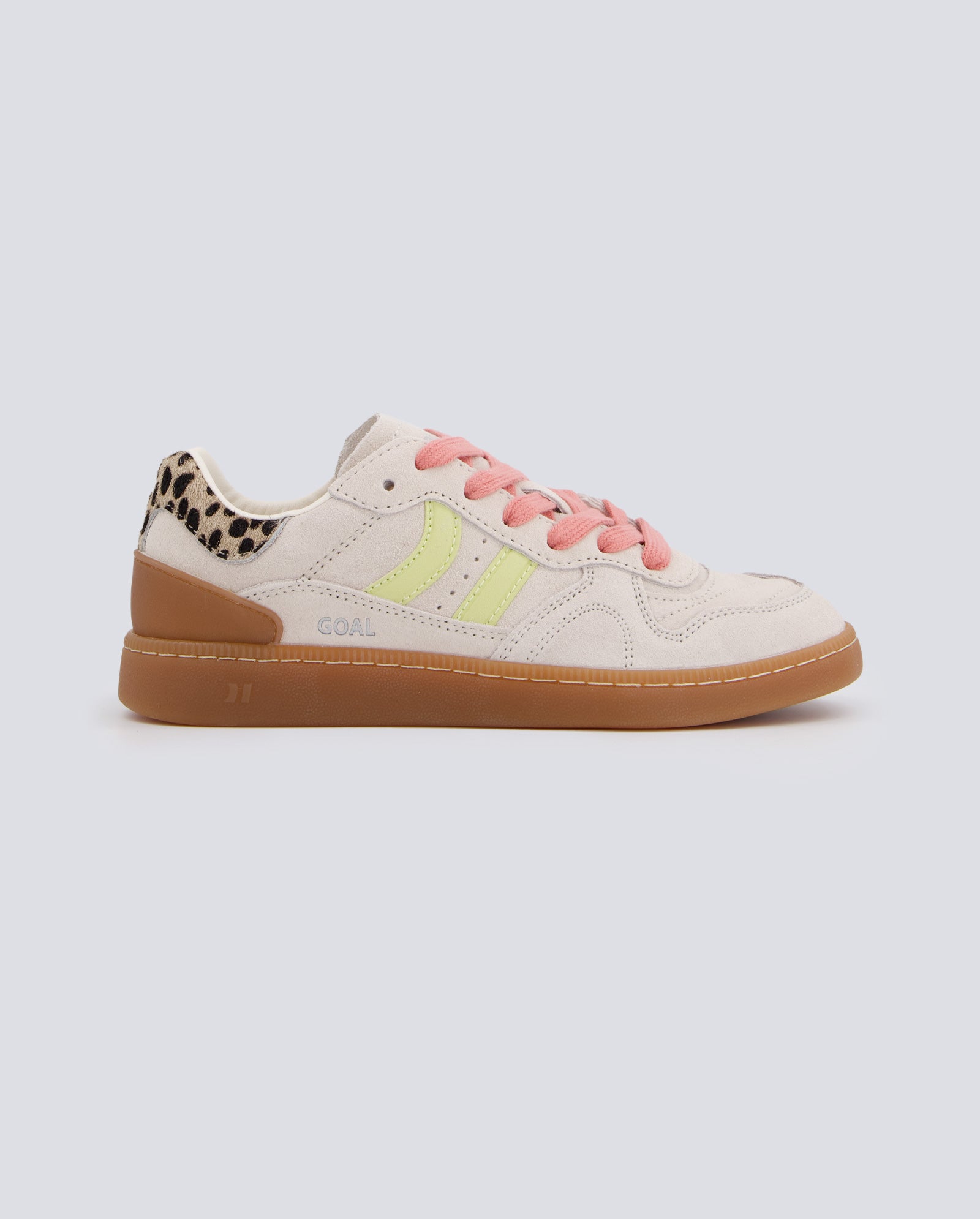 Coolway Goal Light Leopardo Rosa Mujer zapatillas