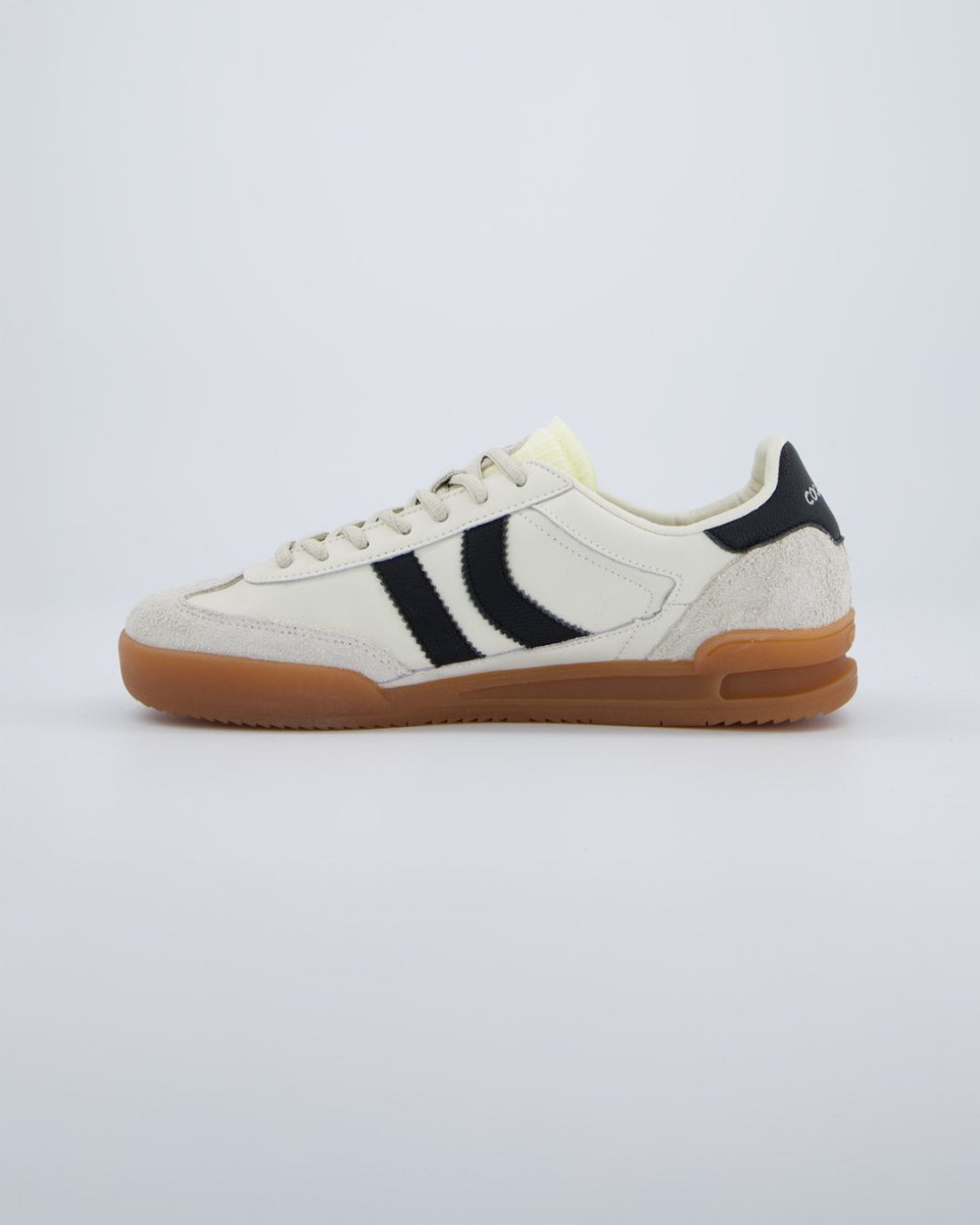 Coolway Grass Black Leather Mujer Zapatillas