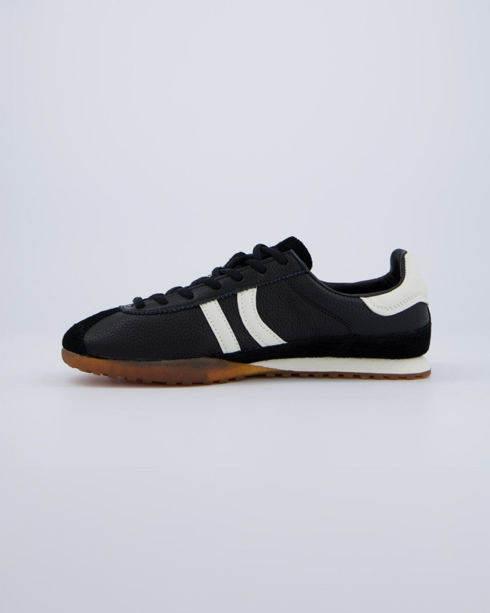 Coolway Mile Black Leather Mujer Zapatillas