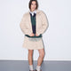 Chaqueta Lacoste Blouson Beige Mujer
