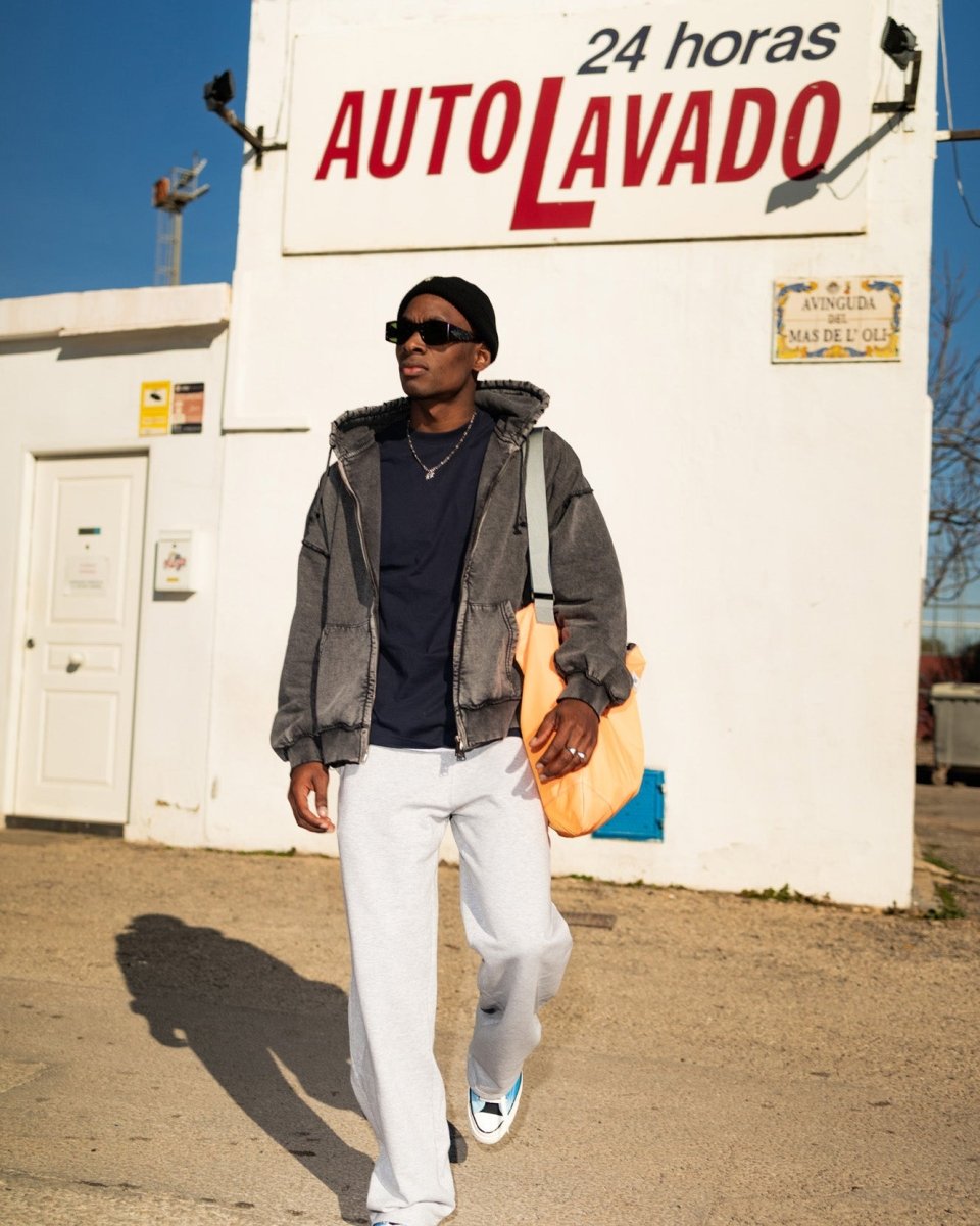 Chaqueta Wasted Paris Kingdom Curve Gris Unisex