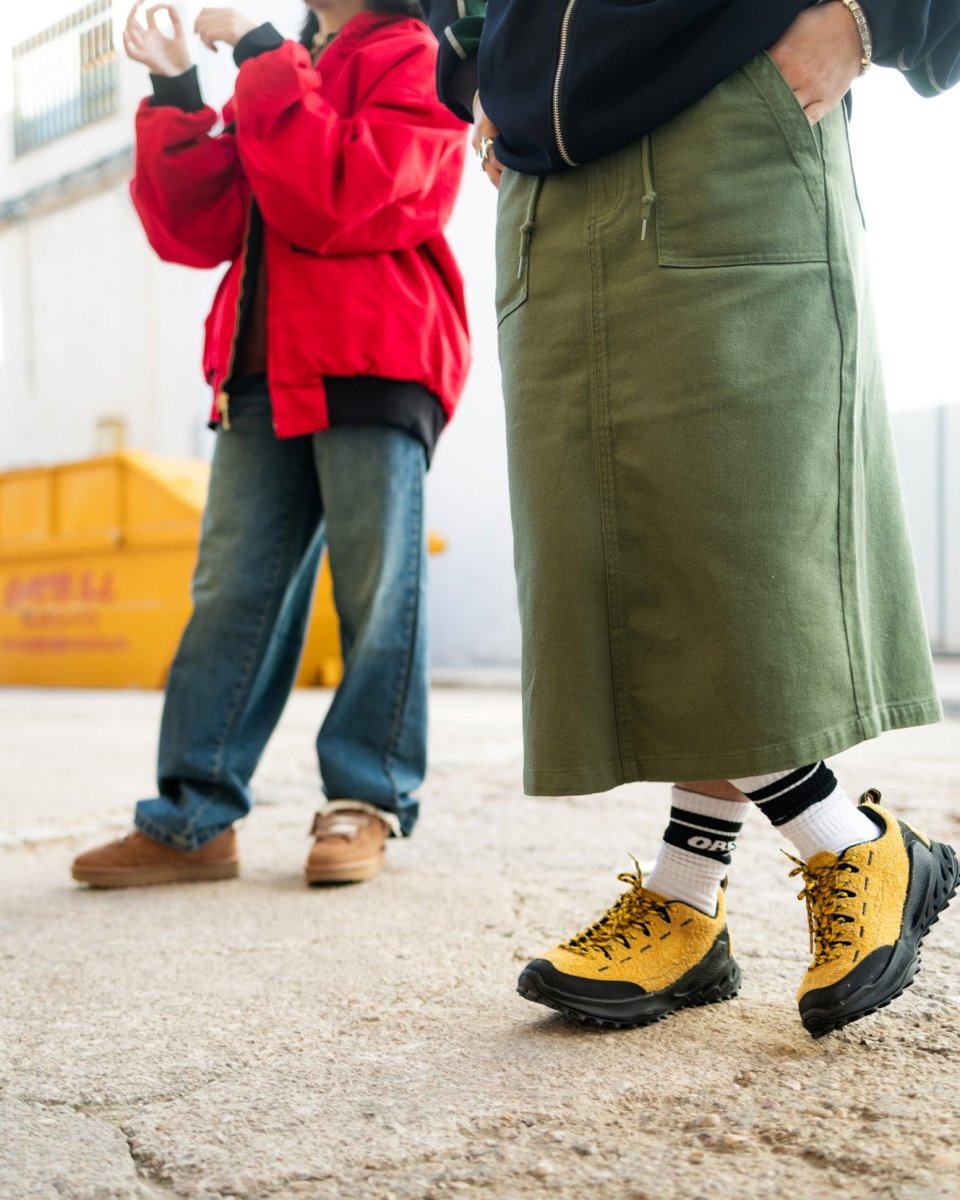 Calcetines Obey Cooper Ii Verde Y Blanco Unisex