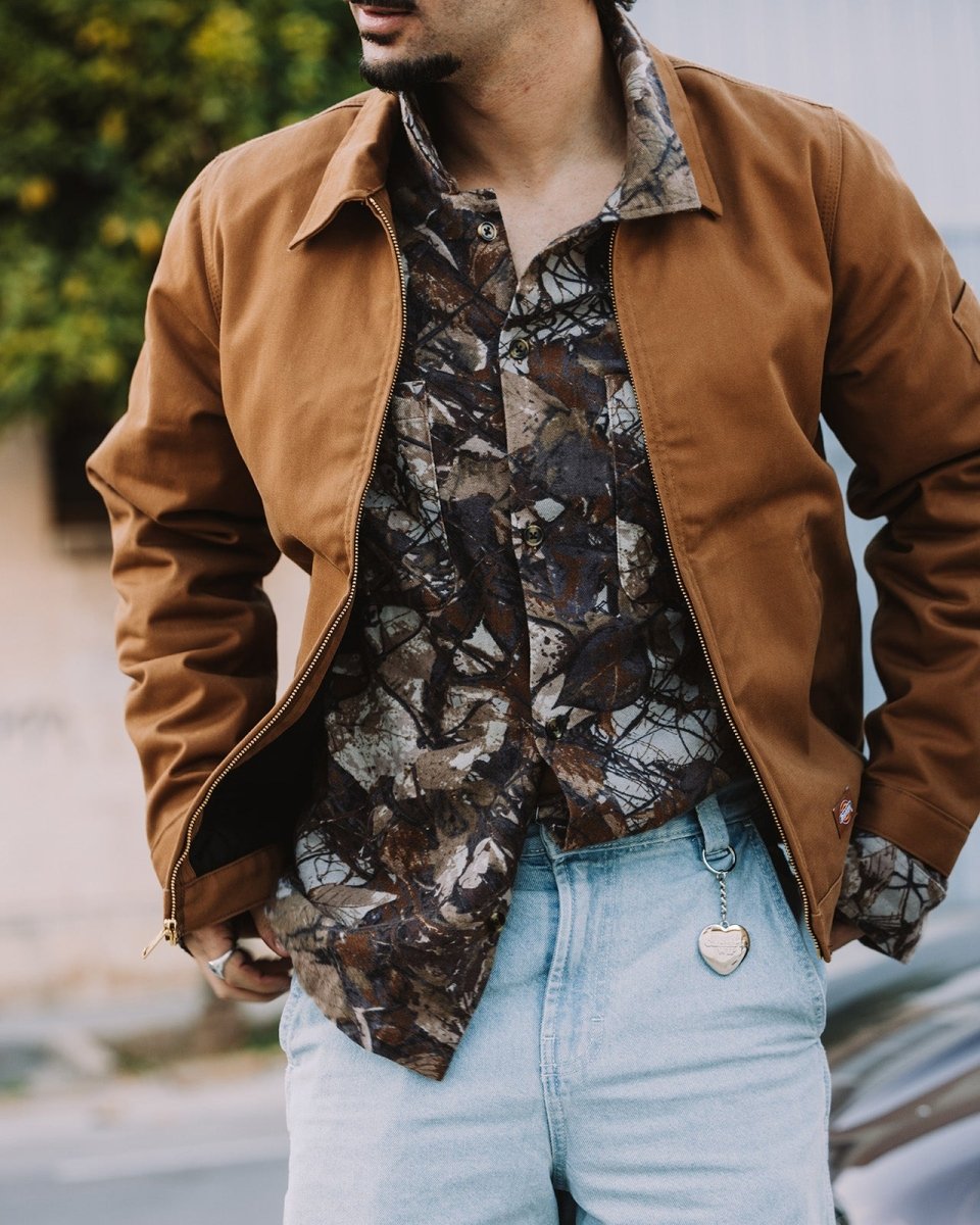 Chaqueta Dcikies M Lined Eisenhower Marrón Hombre