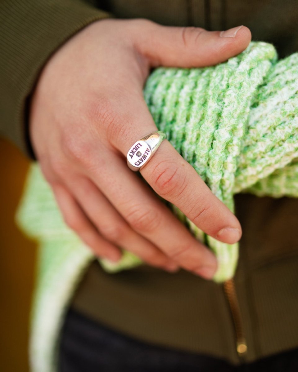 Anillo Twojeys Always Lucky Signet Unisex