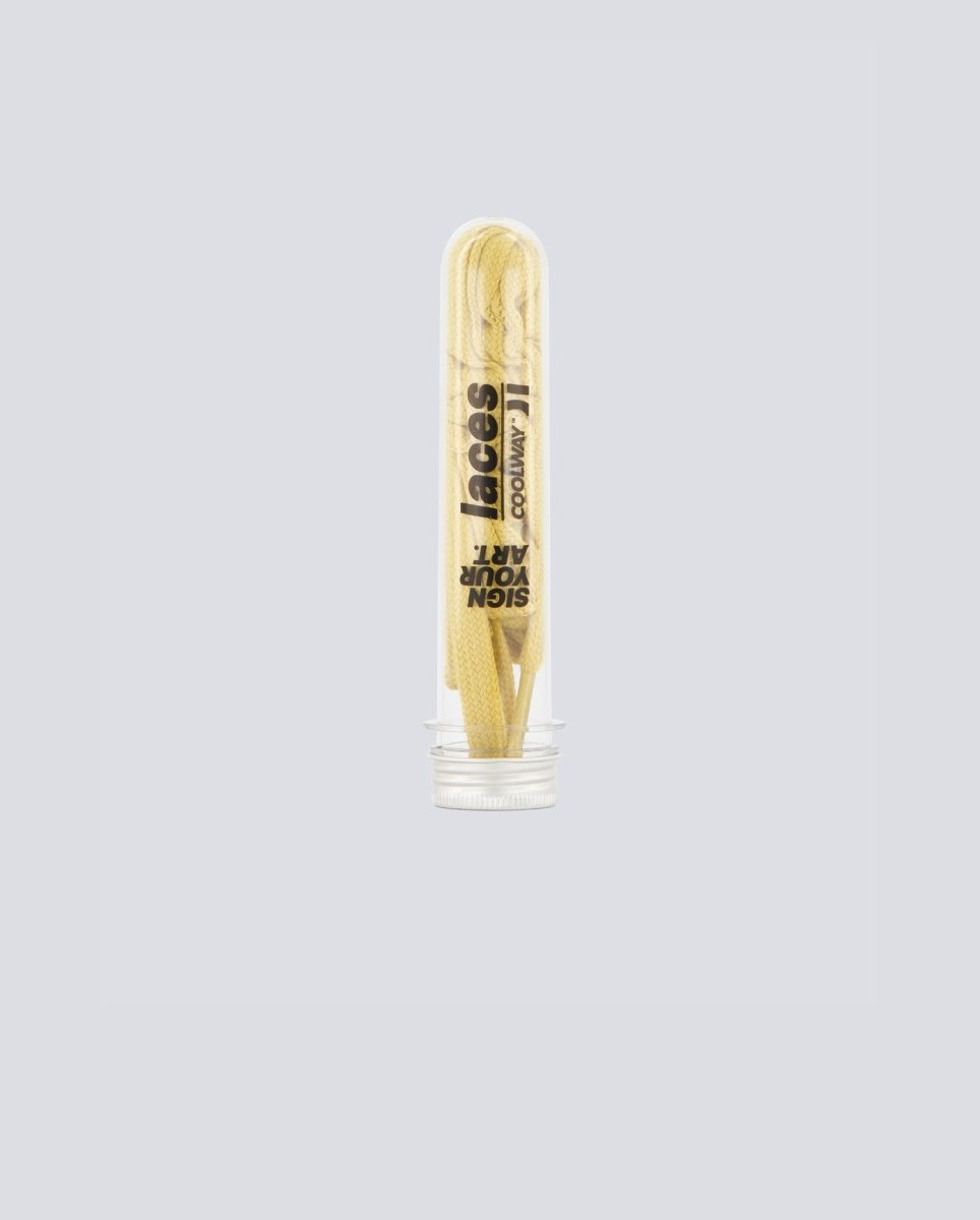 Cordones Coolway Flat Amarillo Unisex