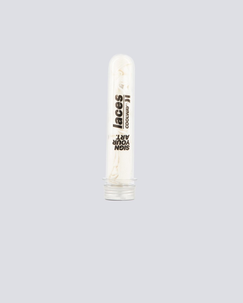 Cordones Coolway Flat Blanco Unisex