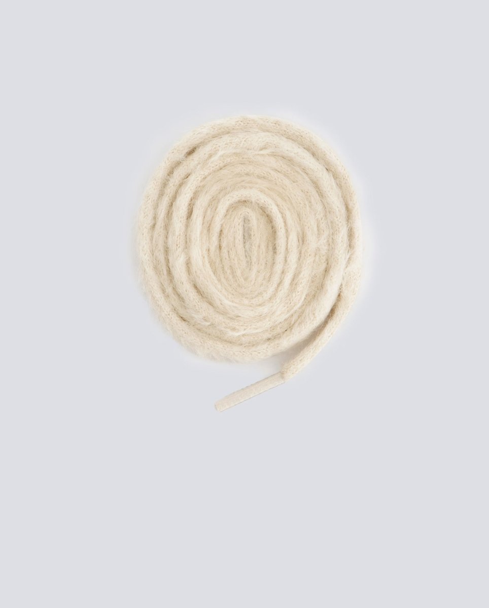 Cordones Coolway Furry Yarn Blanco Unisex