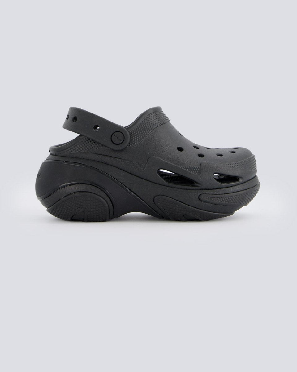 Crocs Bubble Crush Clog Negro Mujer 210061-0WC zuecos