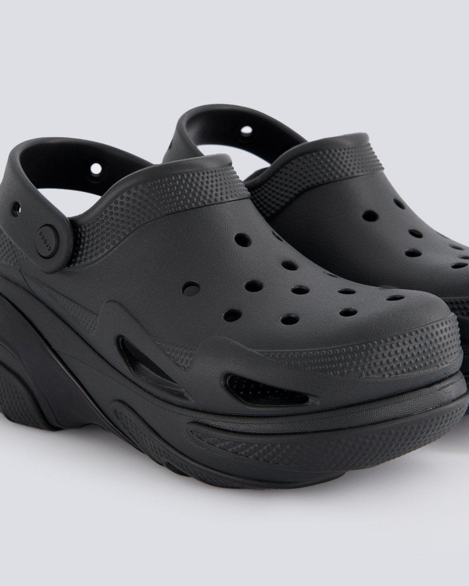 Crocs Bubble Crush Clog Negro Mujer 210061-0WC zuecos