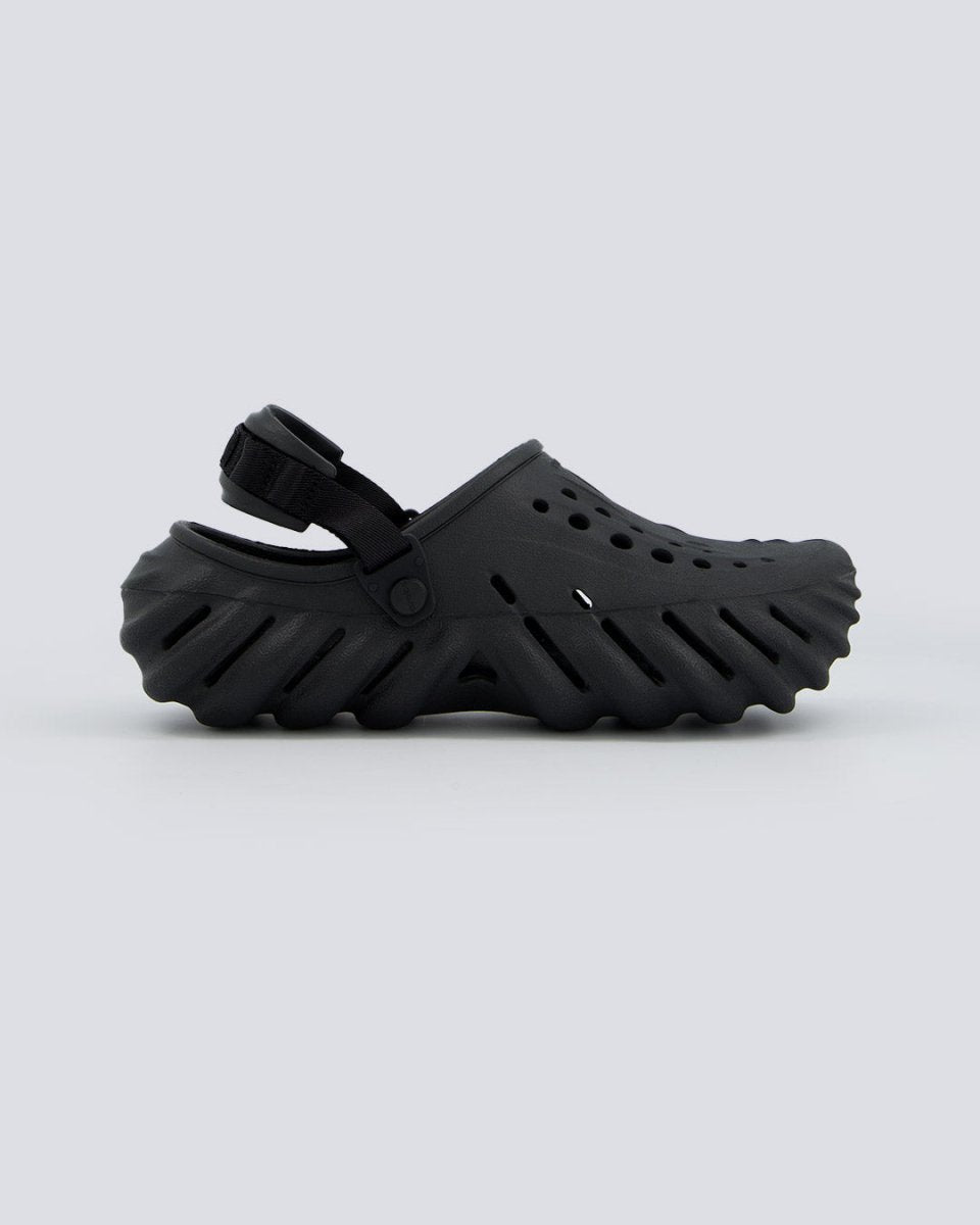 Crocs Echo Clog Negro Hombre 207937-001
