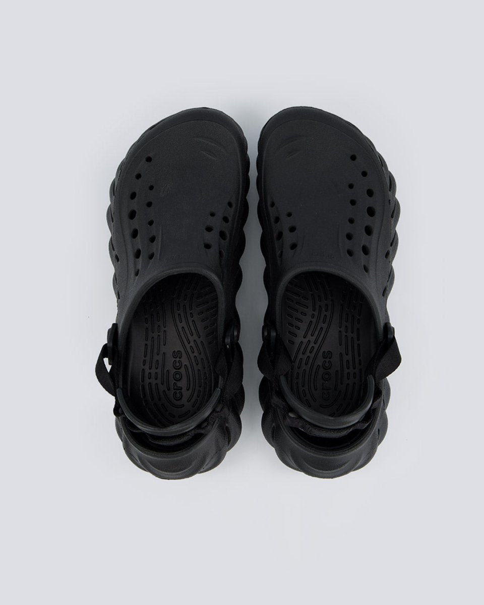 Crocs Echo Clog Negro Hombre 207937-001