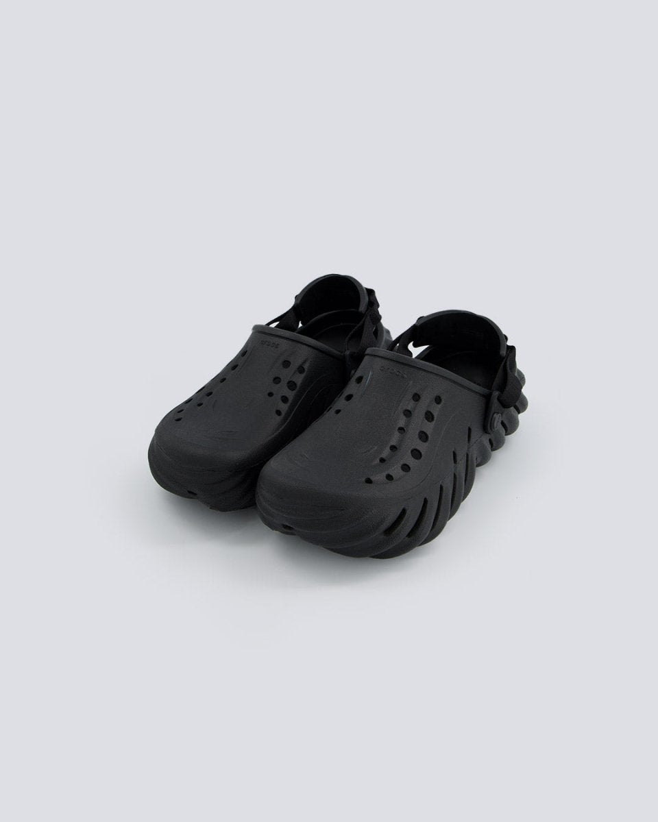 Crocs Echo Clog Negro Hombre 207937-001