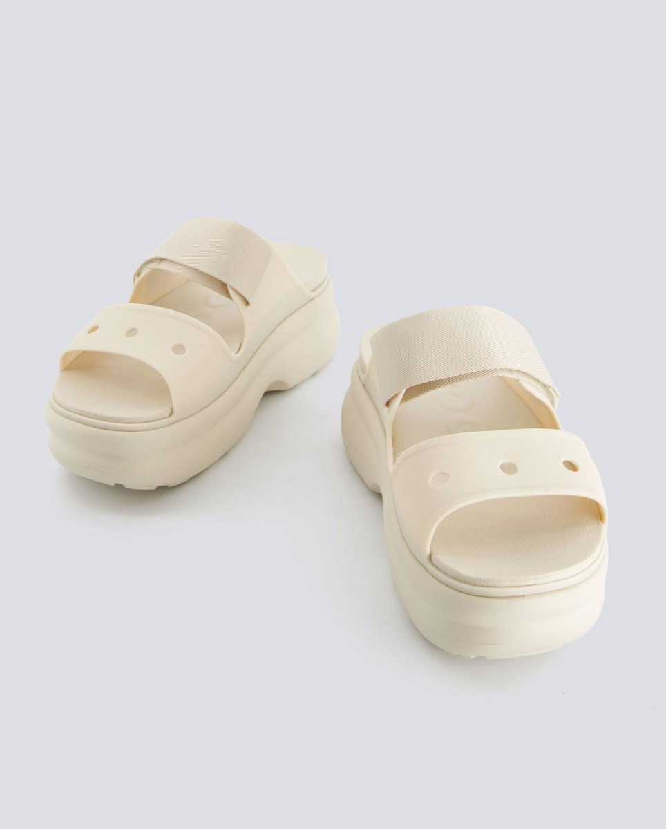 Crocs Soho Two Strap Sandal Beige Mujer 212861-2MC
