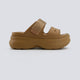 Crocs Soho Two Strap Sandal Marrón Mujer