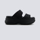Crocs Soho Two Strap Sandal Negro Mujer