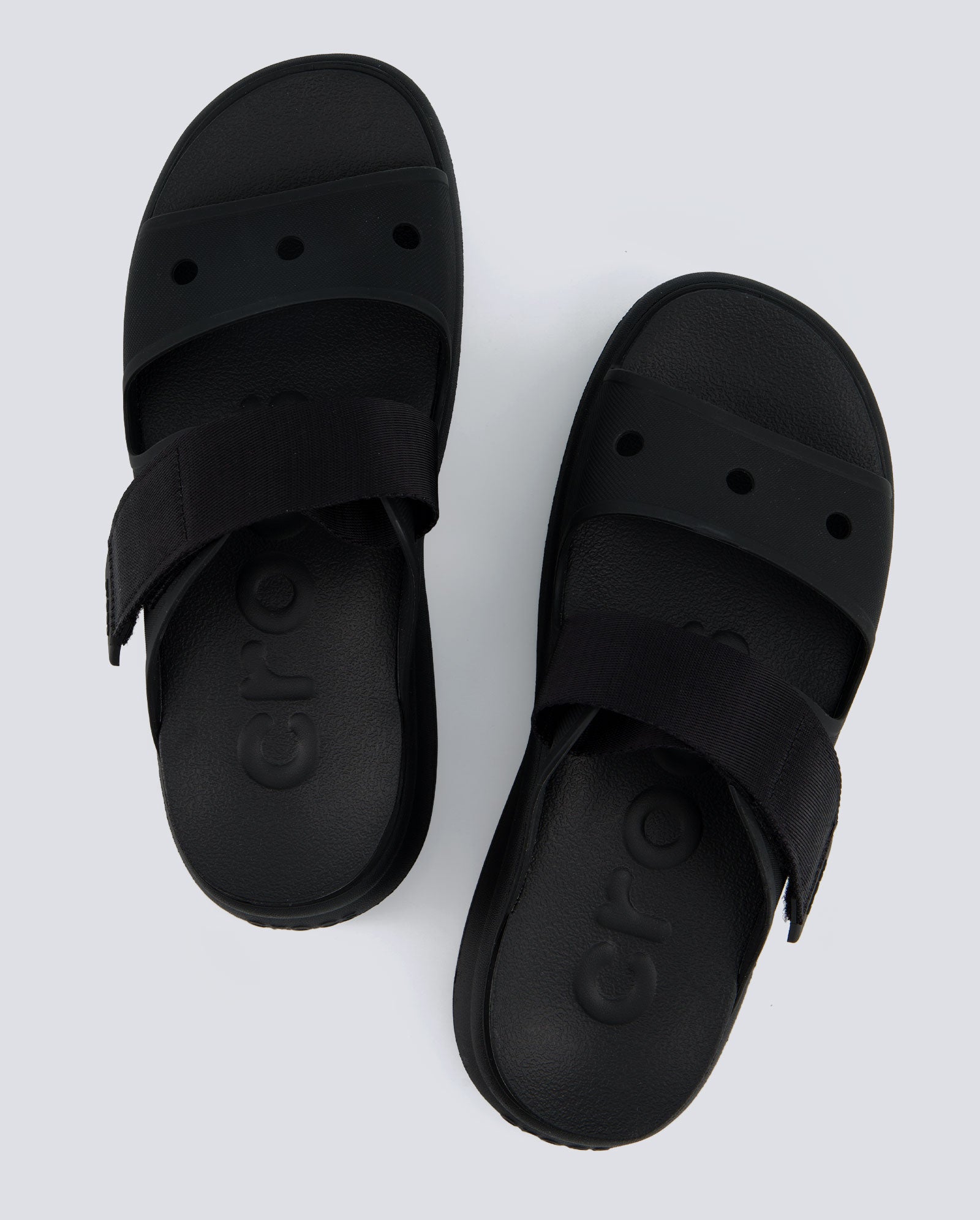 Crocs Soho Two Strap Sandal Negro Mujer 212861-001
