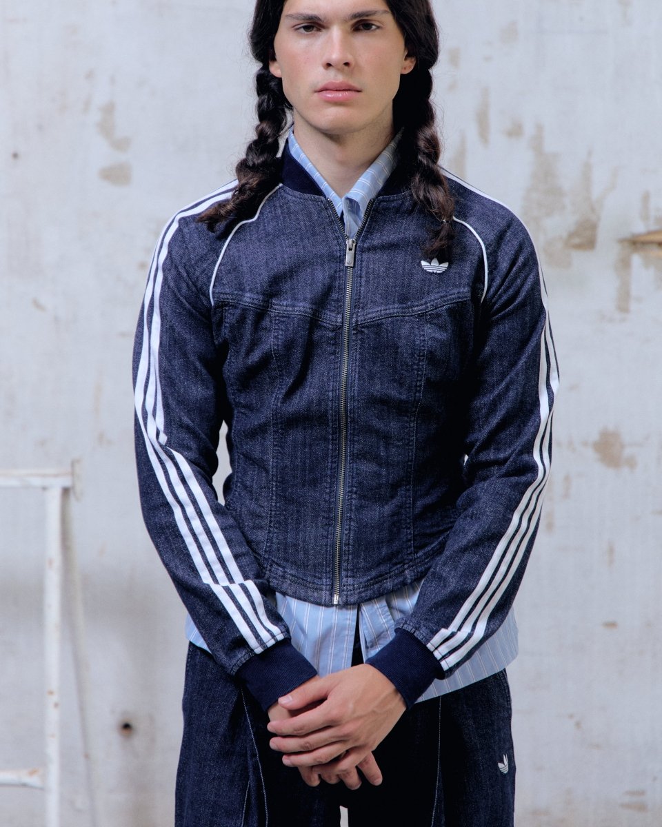 Chaqueta Adidas Super Star Corset Azul Unisex
