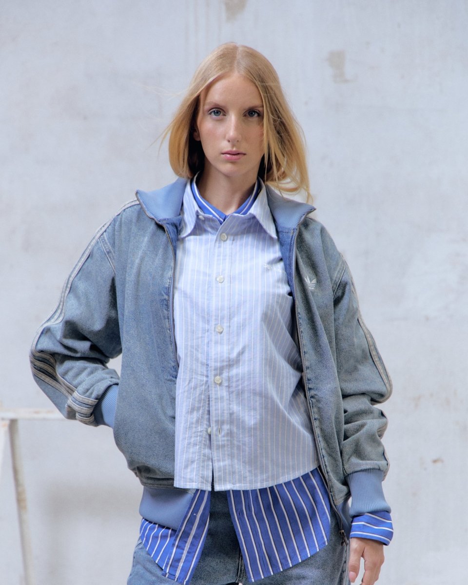 Chaqueta Adidas Denim FB TT Azul Unisex