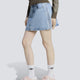 Falda Adidas Mid Rise Denim Azul Mujer